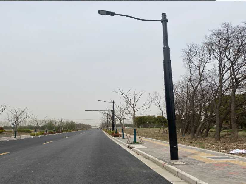 丹阳市上海综合杆 太阳能路灯工程